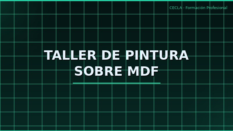 Taller de Pintura sobre MDF